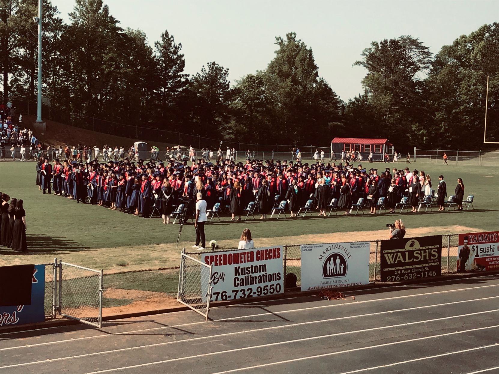 Magna Vista High School graduation